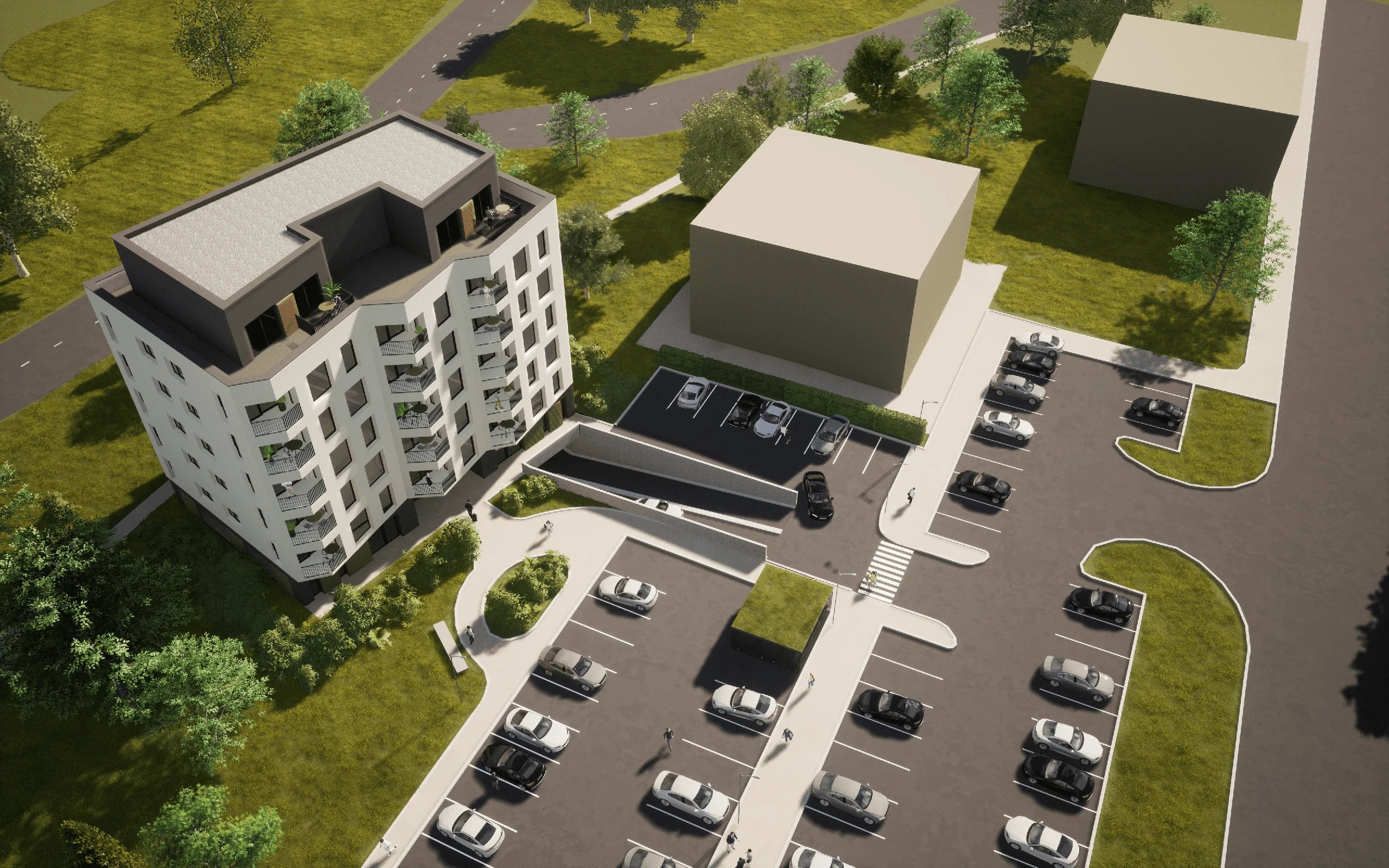 Apartment Building Poprad — view 2